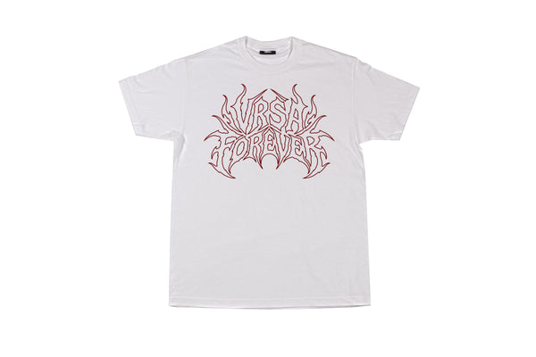 Dark Logo Tee (White)